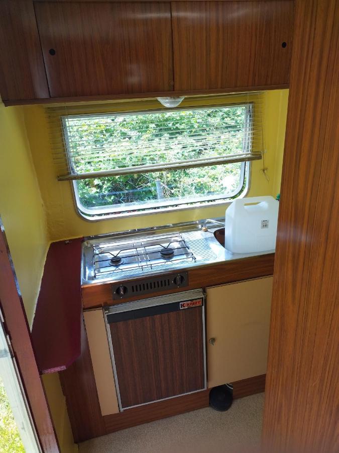 Camping La Foret Du Morvan Vintage Caravan Larochemillay Екстериор снимка